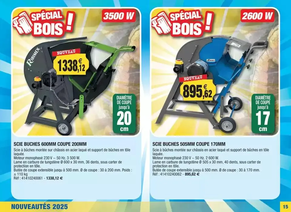 Spécial nouveautés 2025 du 25 février au 31 mai 2025 - Catalogue page 15