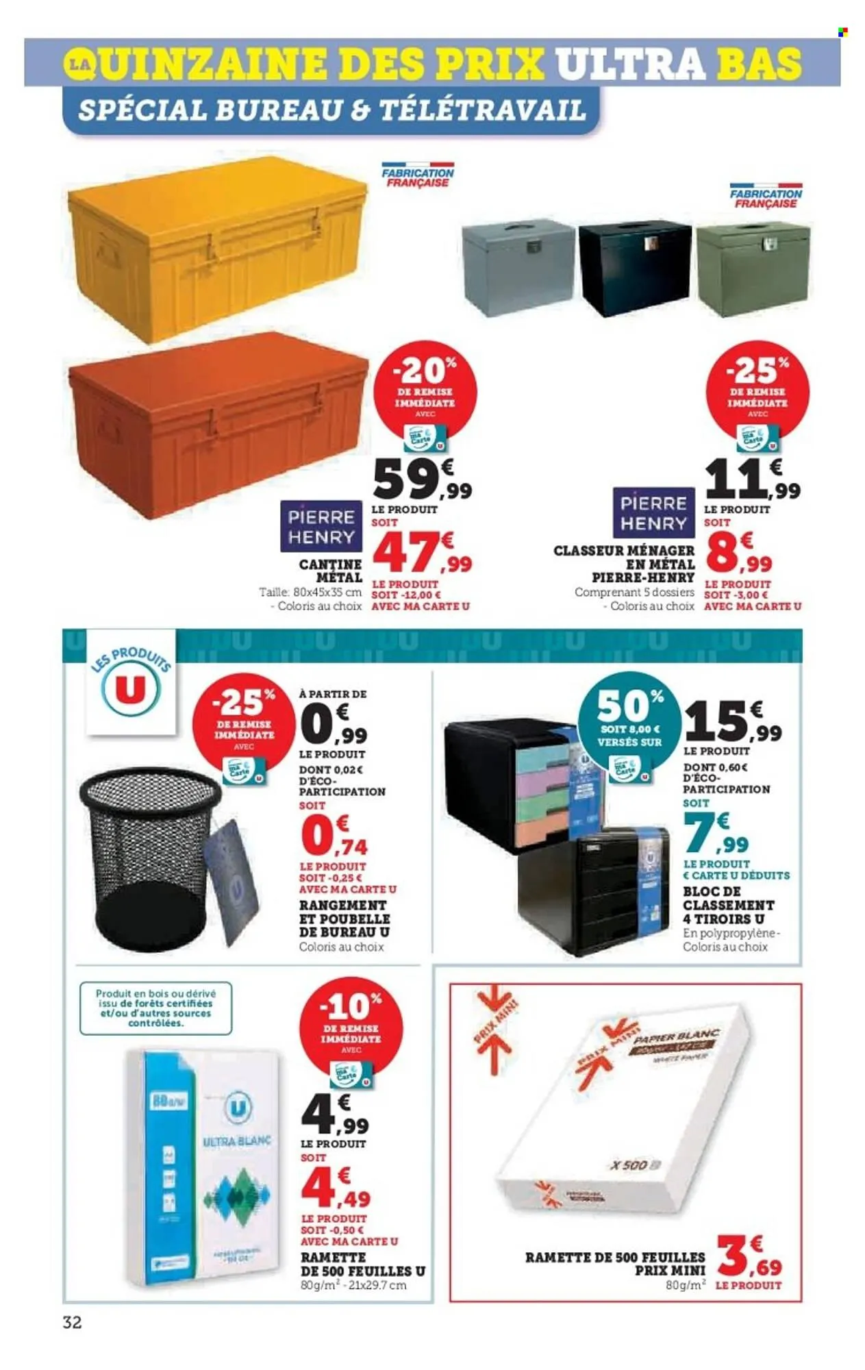 Catalogue Super U du 6 janvier au 18 janvier 2026 - Catalogue page 32