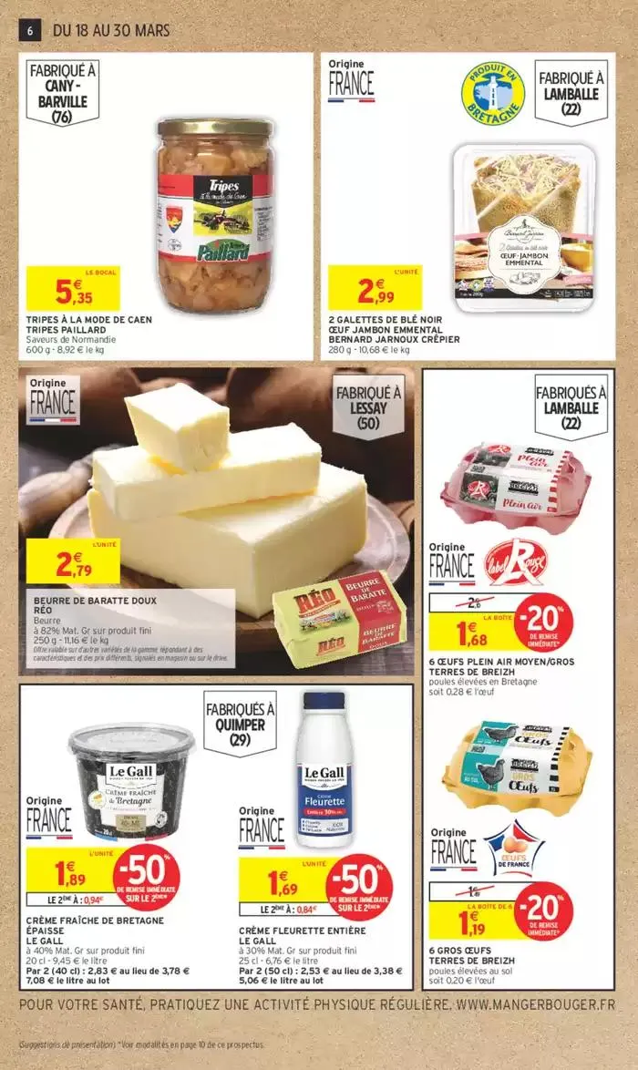 CAHIERS REGIONS MARS 4 du 18 mars au 30 mars 2025 - Catalogue page 6