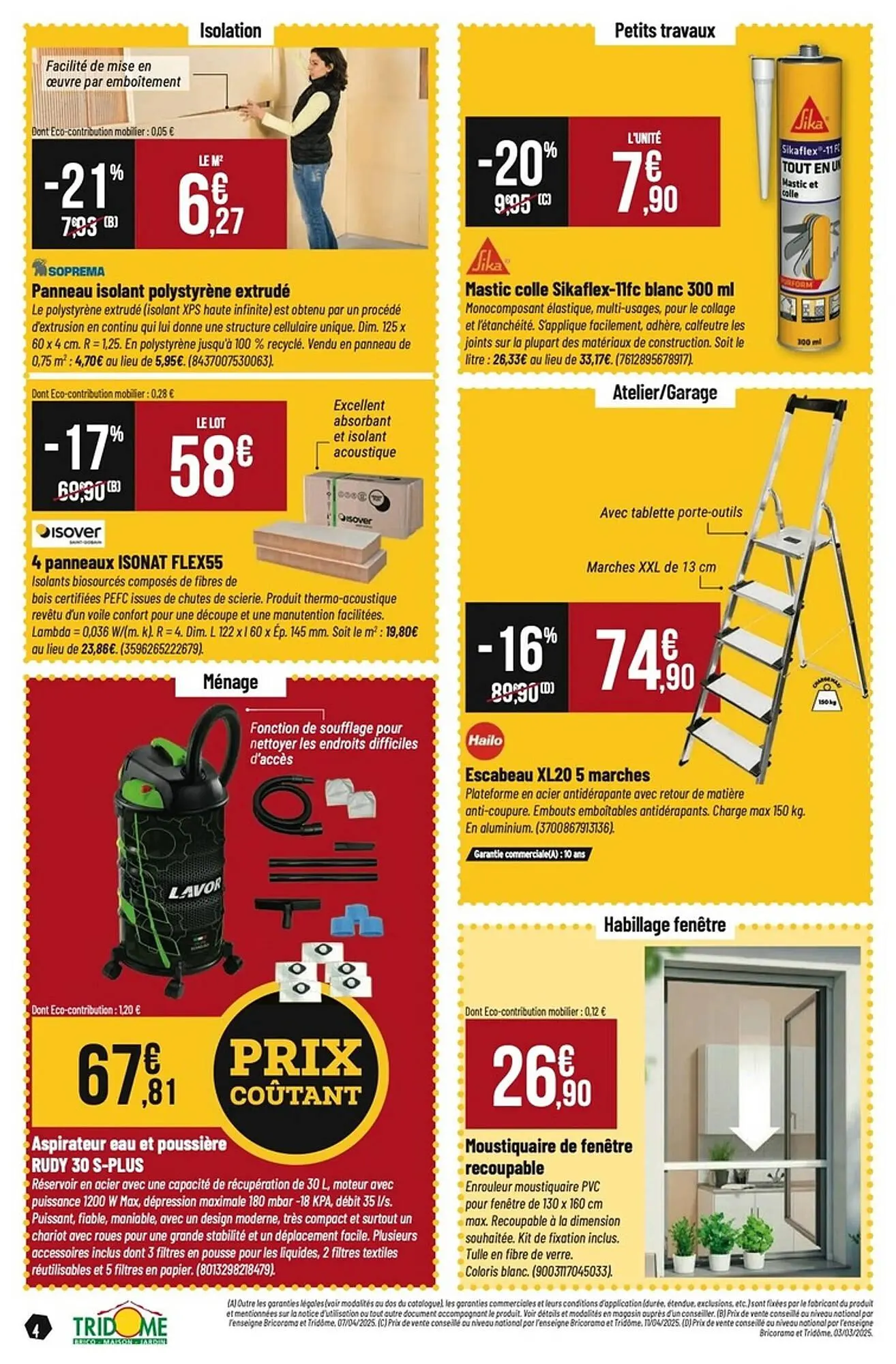 Catalogue Tridôme du 2 juillet au 15 juillet 2025 - Catalogue page 4