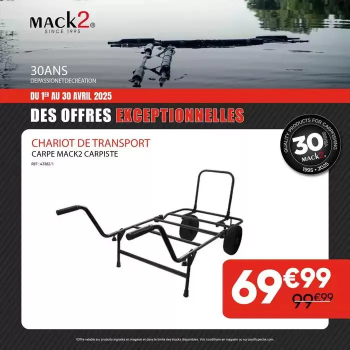 Ce mois-ci découvrez une NOUVELLE sélection de produits de la marque Mack2 à un prix EXCEPTIONNEL ! du 1 avril au 30 avril 2025 - Catalogue page 6
