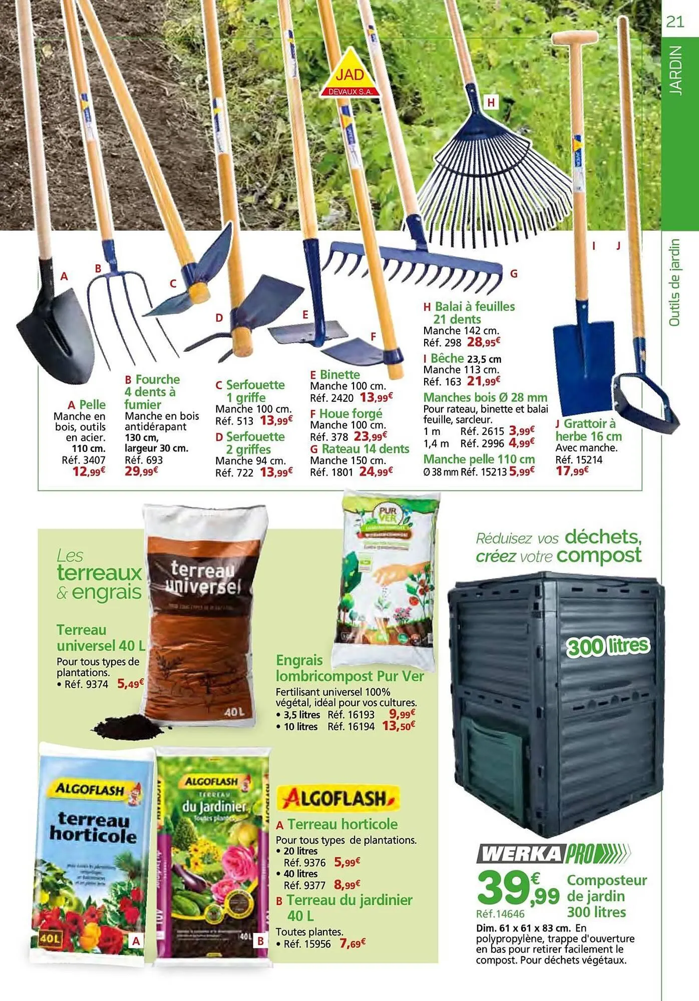 Catalogue Provence Outillage du 9 septembre au 30 novembre 2025 - Catalogue page 21