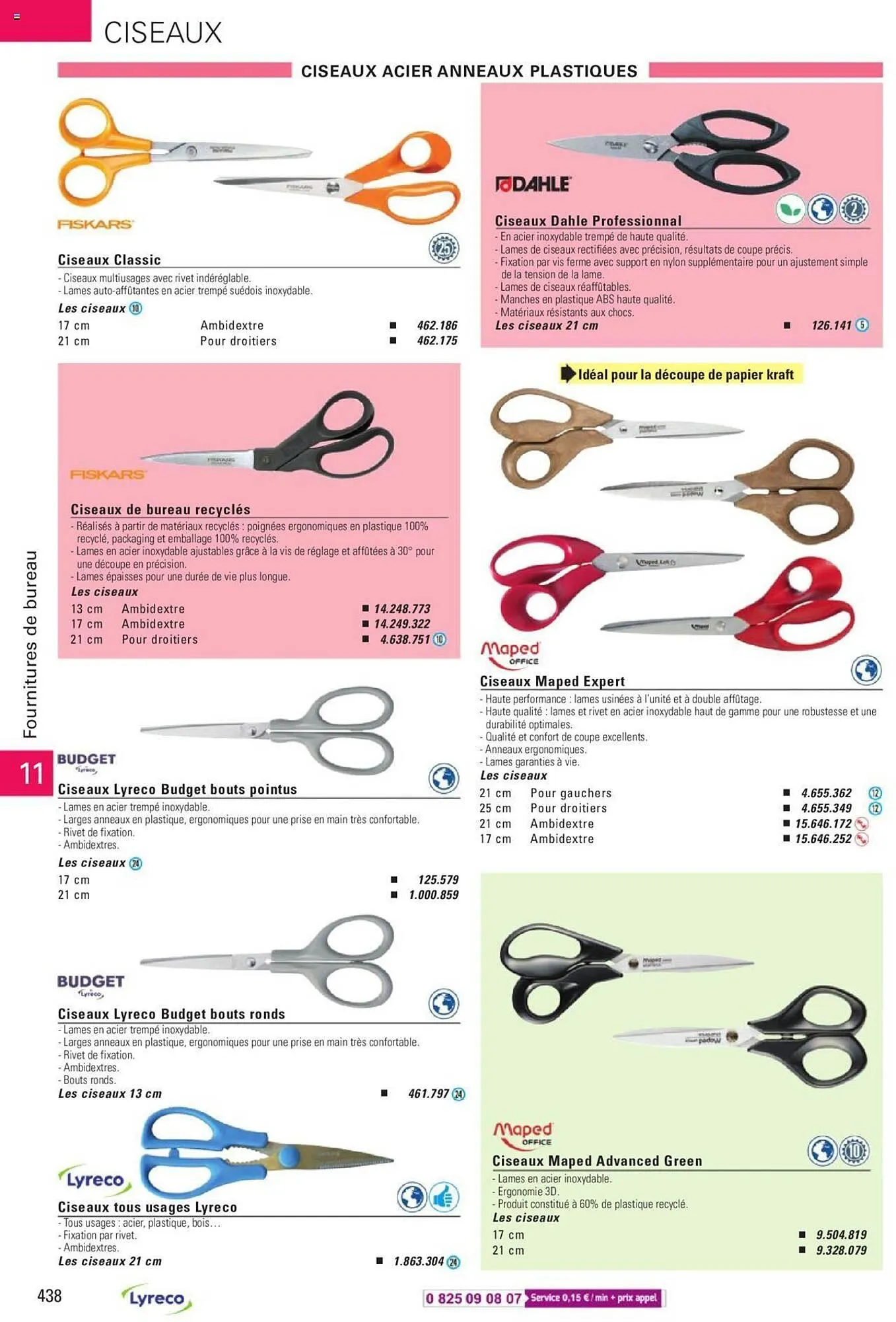 Catalogue Lyreco du 15 mai au 31 décembre 2023 - Catalogue page 438