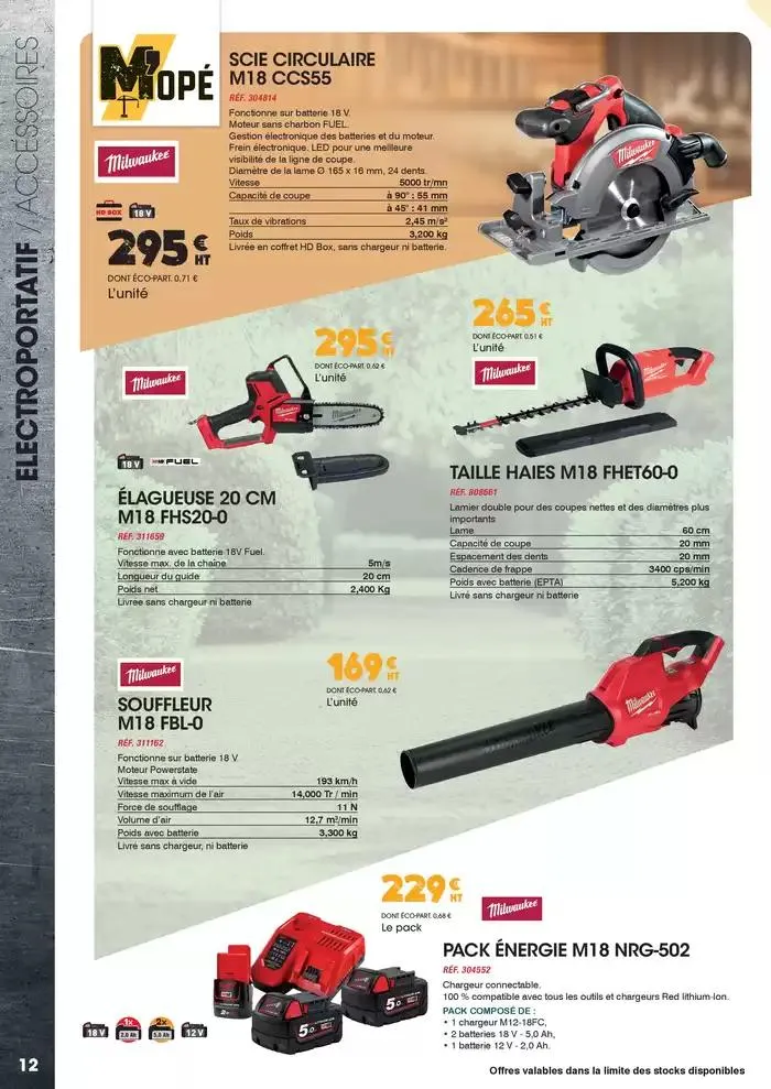 M'OPE Bâtiment mars 2025 du 10 mars au 19 avril 2025 - Catalogue page 12