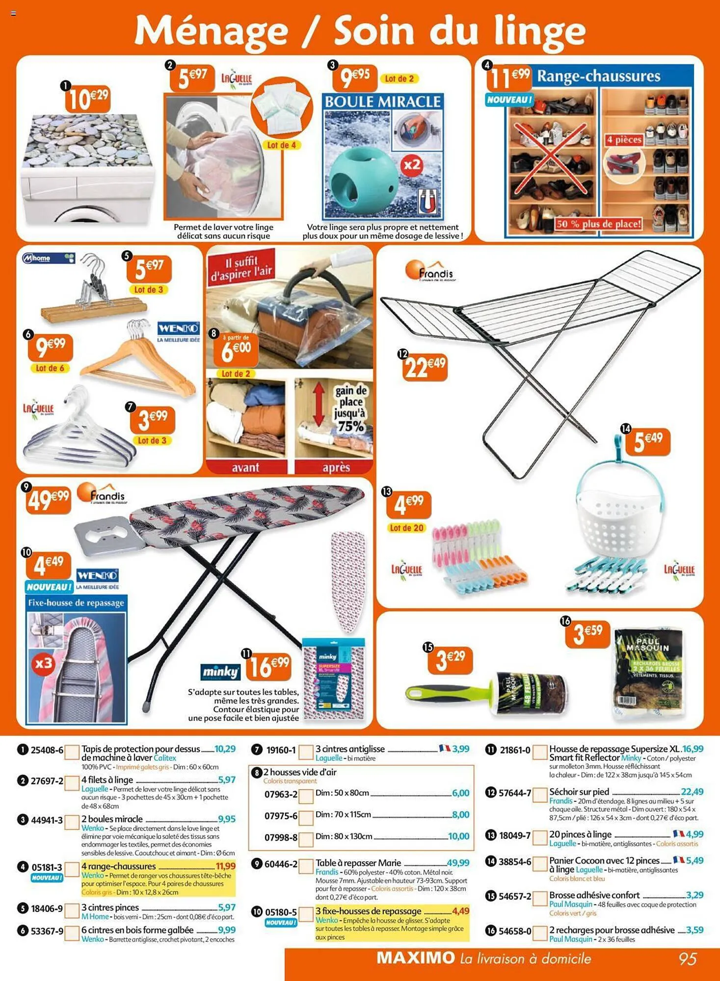 Catalogue Maximo du 19 janvier au 25 février 2024 - Catalogue page 95