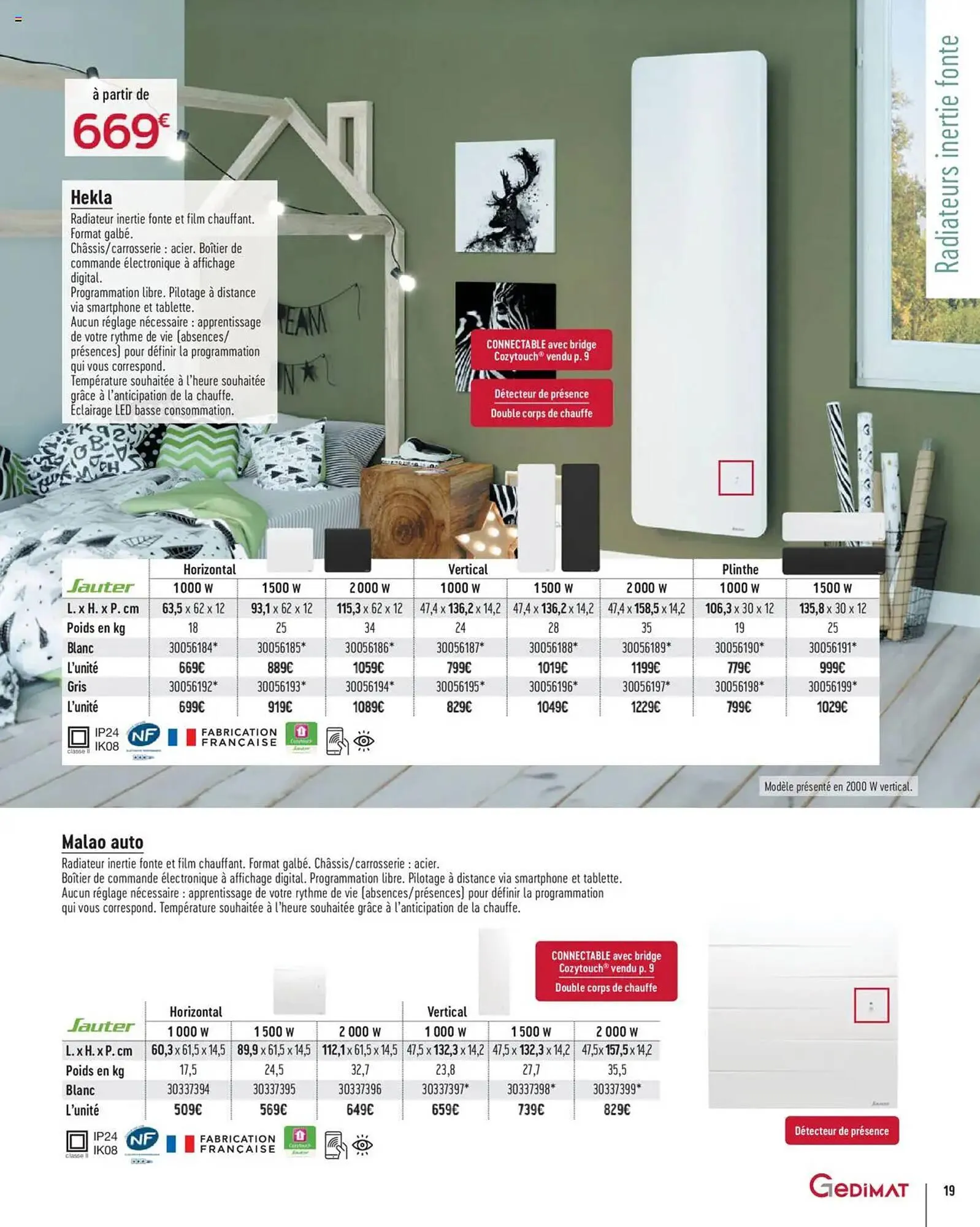 Catalogue Gedimat du 30 juin au 31 décembre 2025 - Catalogue page 19