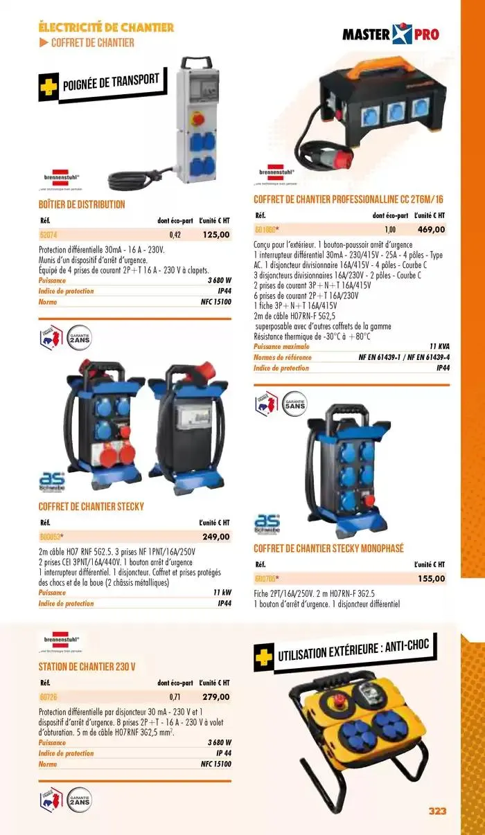 Essentiel Batiment 2025 du 3 janvier au 31 décembre 2025 - Catalogue page 325