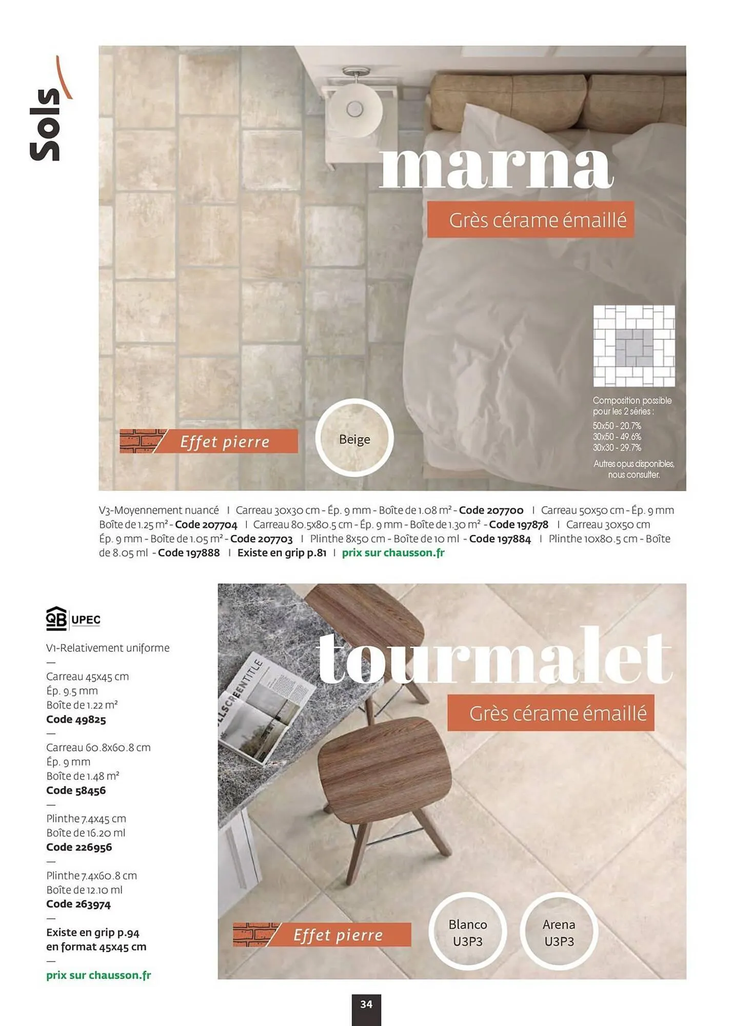 Catalogue Chausson Matériaux du 12 septembre au 31 décembre 2026 - Catalogue page 36