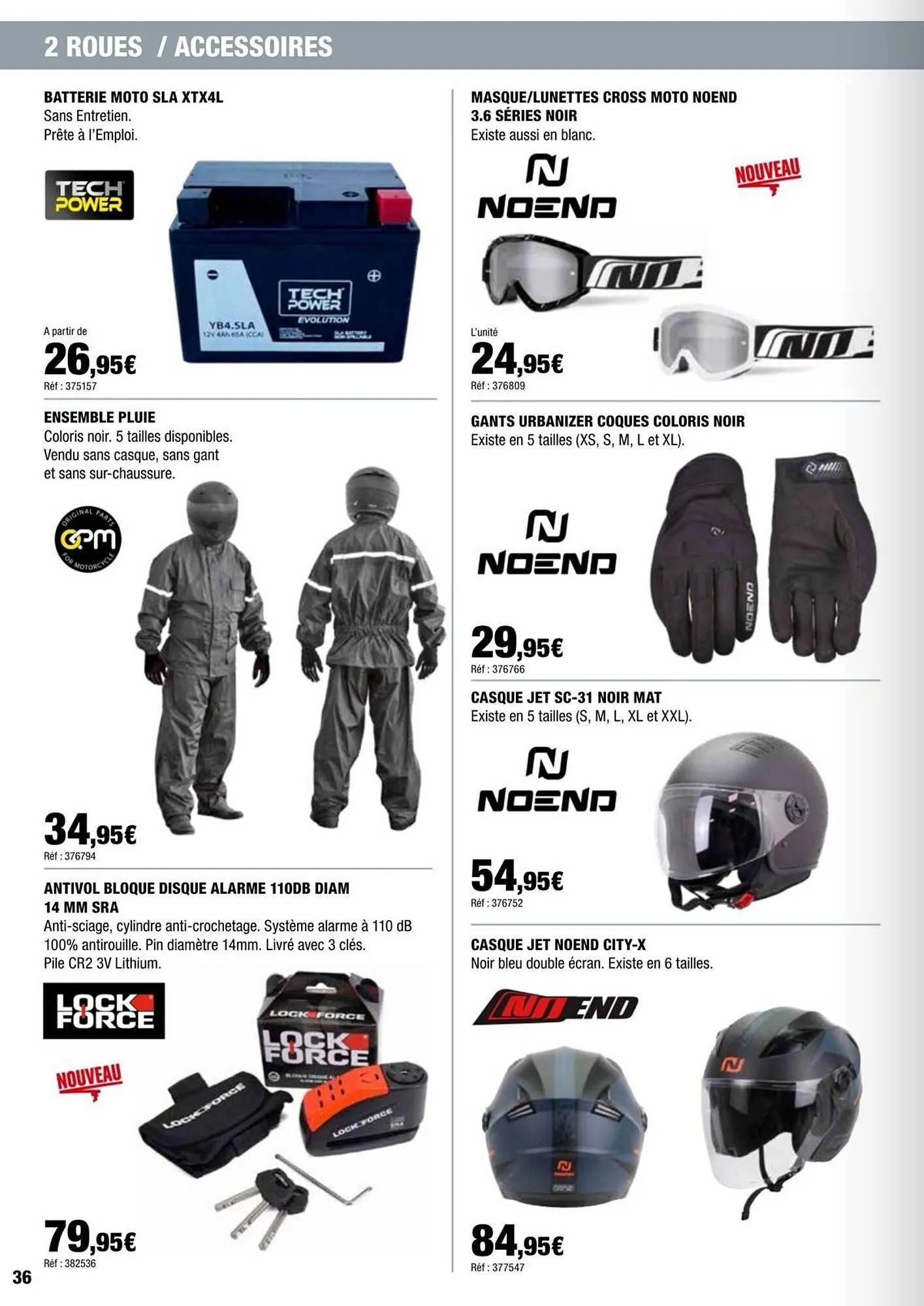 Catalogue Autobacs du 25 avril au 30 juin 2026 - Catalogue page 36