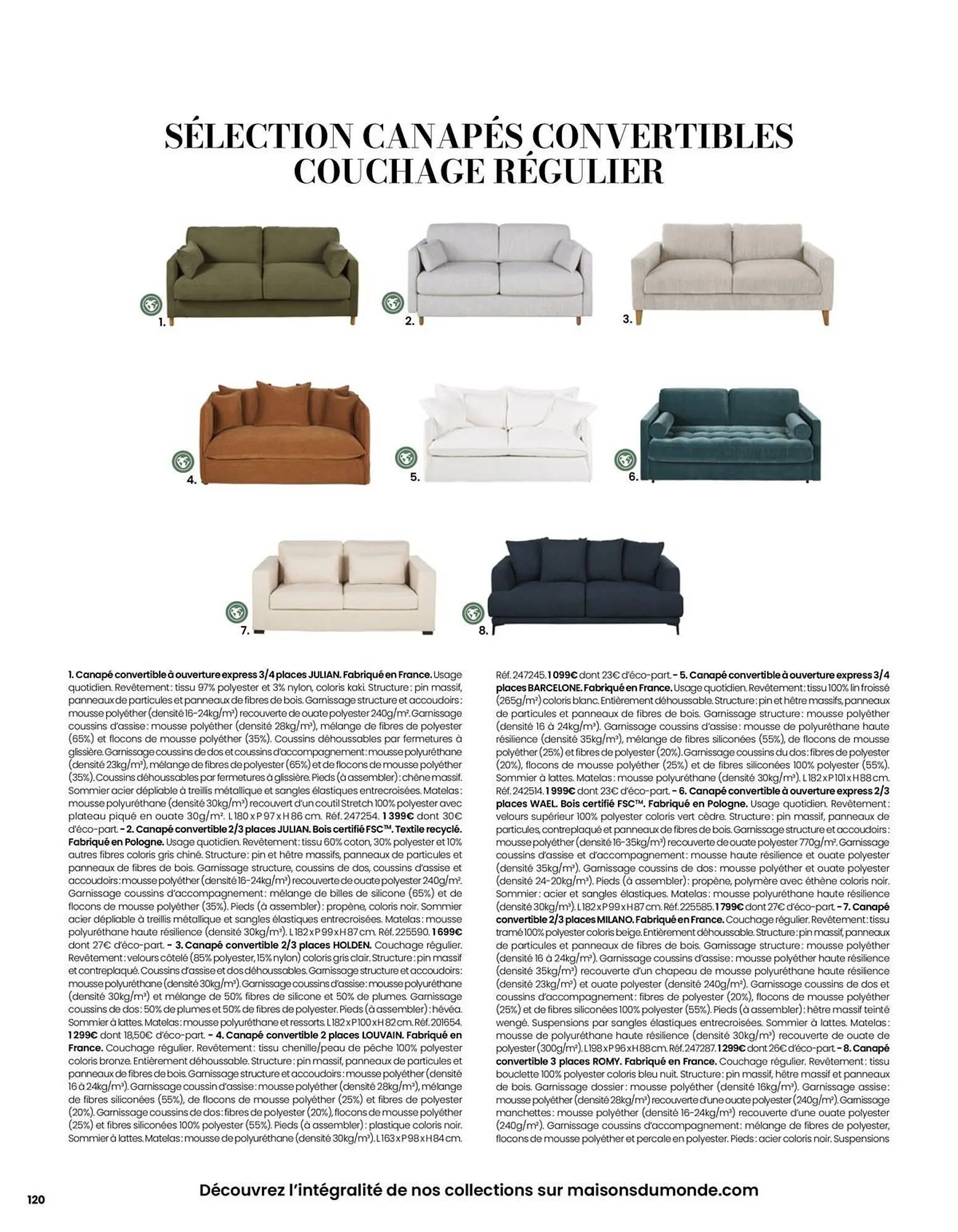 Catalogue Maisons du Monde du 11 décembre au 31 décembre 2025 - Catalogue page 120