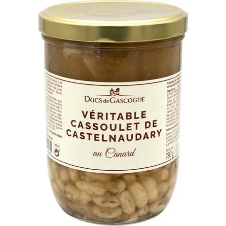 Véritable Cassoulet de Castelnaudary au canard