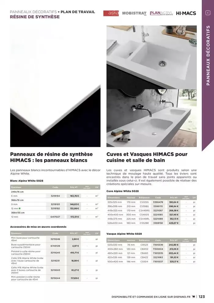 Catalogue 2025 Agenceurs du 25 avril au 31 décembre 2025 - Catalogue page 123