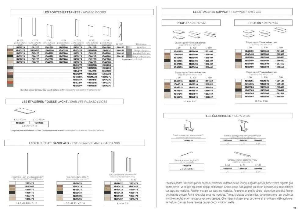 Collection Rangements jours du 4 février au 31 décembre 2025 - Catalogue page 13