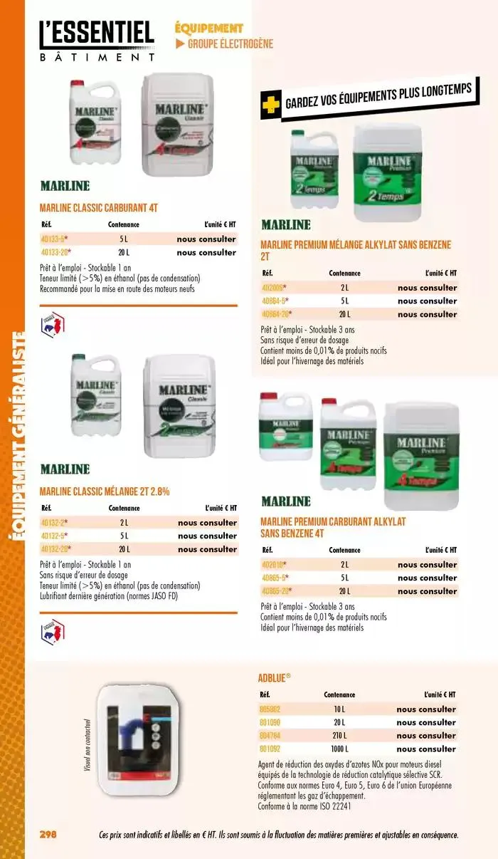 Essentiel Batiment 2025 du 3 janvier au 31 décembre 2025 - Catalogue page 300