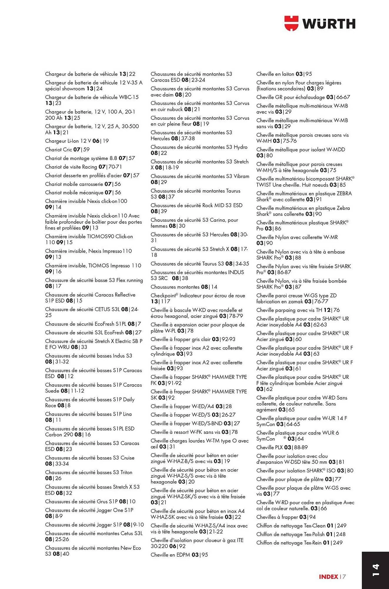 Catalogue Würth du 12 mai au 31 décembre 2025 - Catalogue page 1843