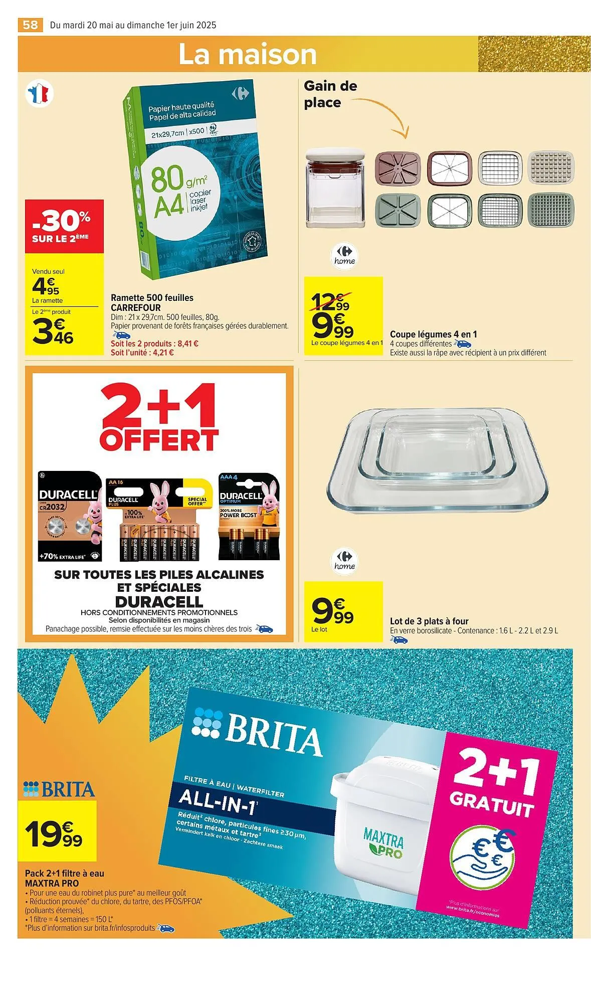 Catalogue Carrefour Market du 20 mai au 1 juin 2025 - Catalogue page 62