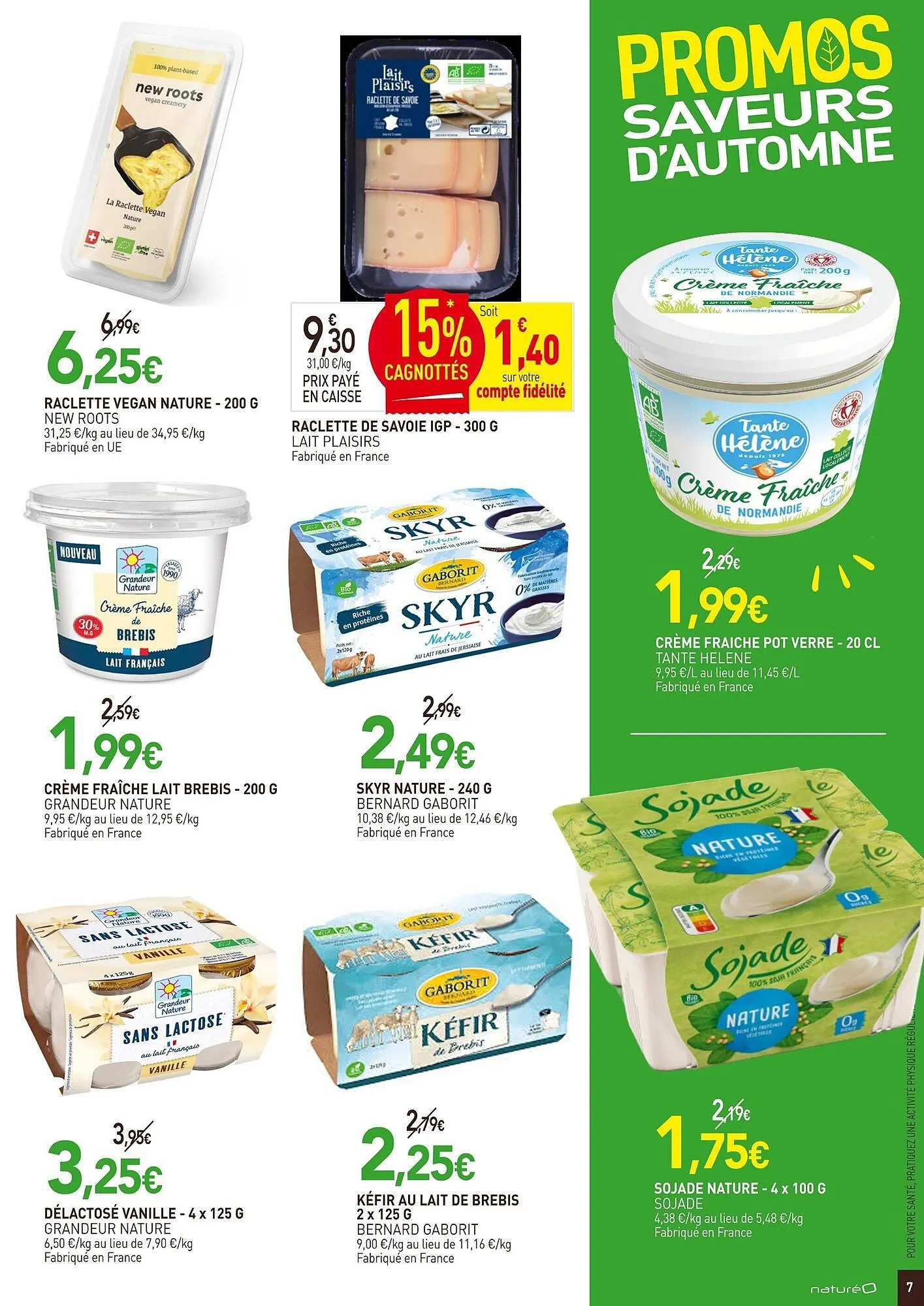 Catalogue naturéO du 29 octobre au 23 novembre 2025 - Catalogue page 7