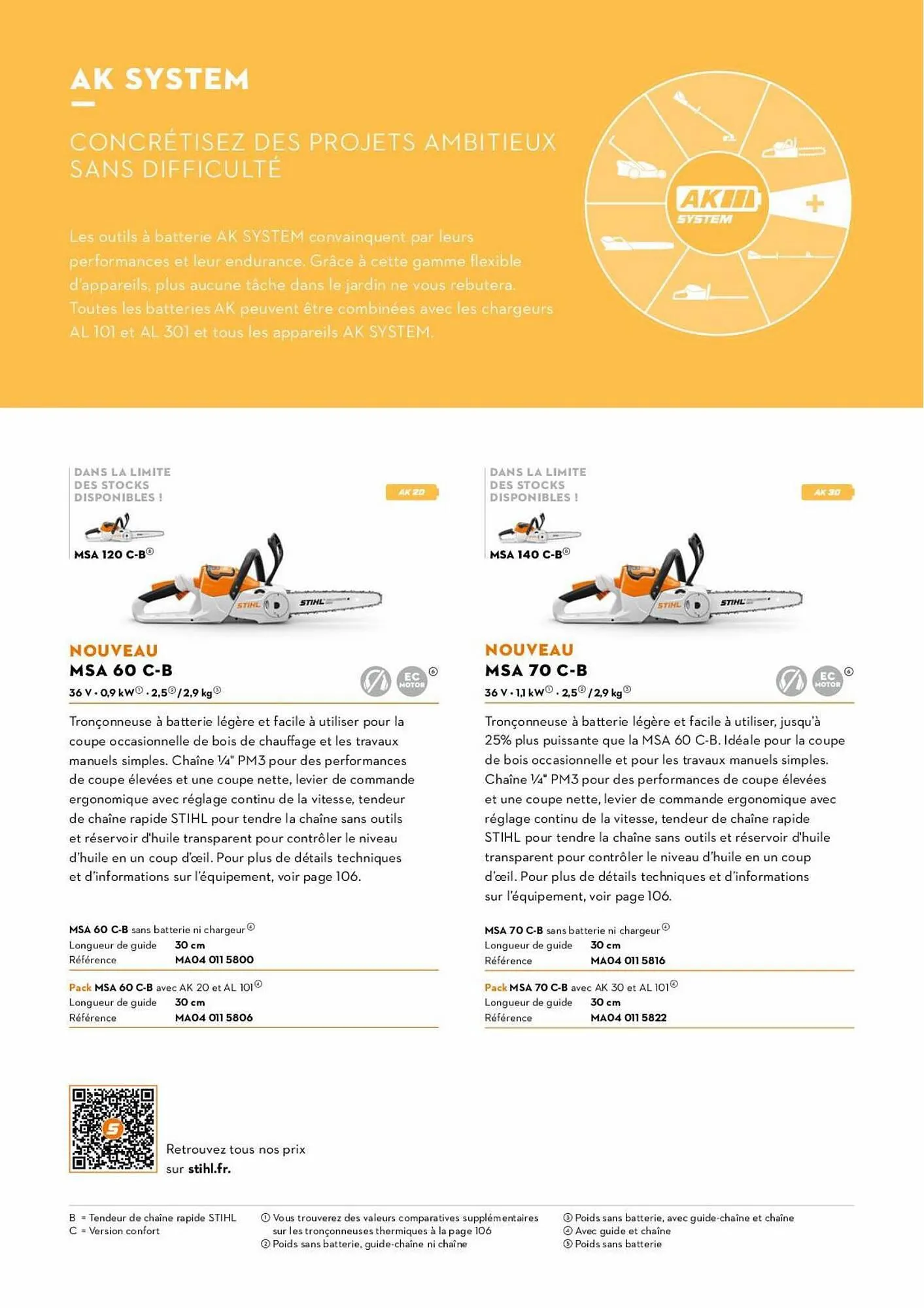 Catalogue Verts Loisirs du 3 août au 31 décembre 2023 - Catalogue page 58