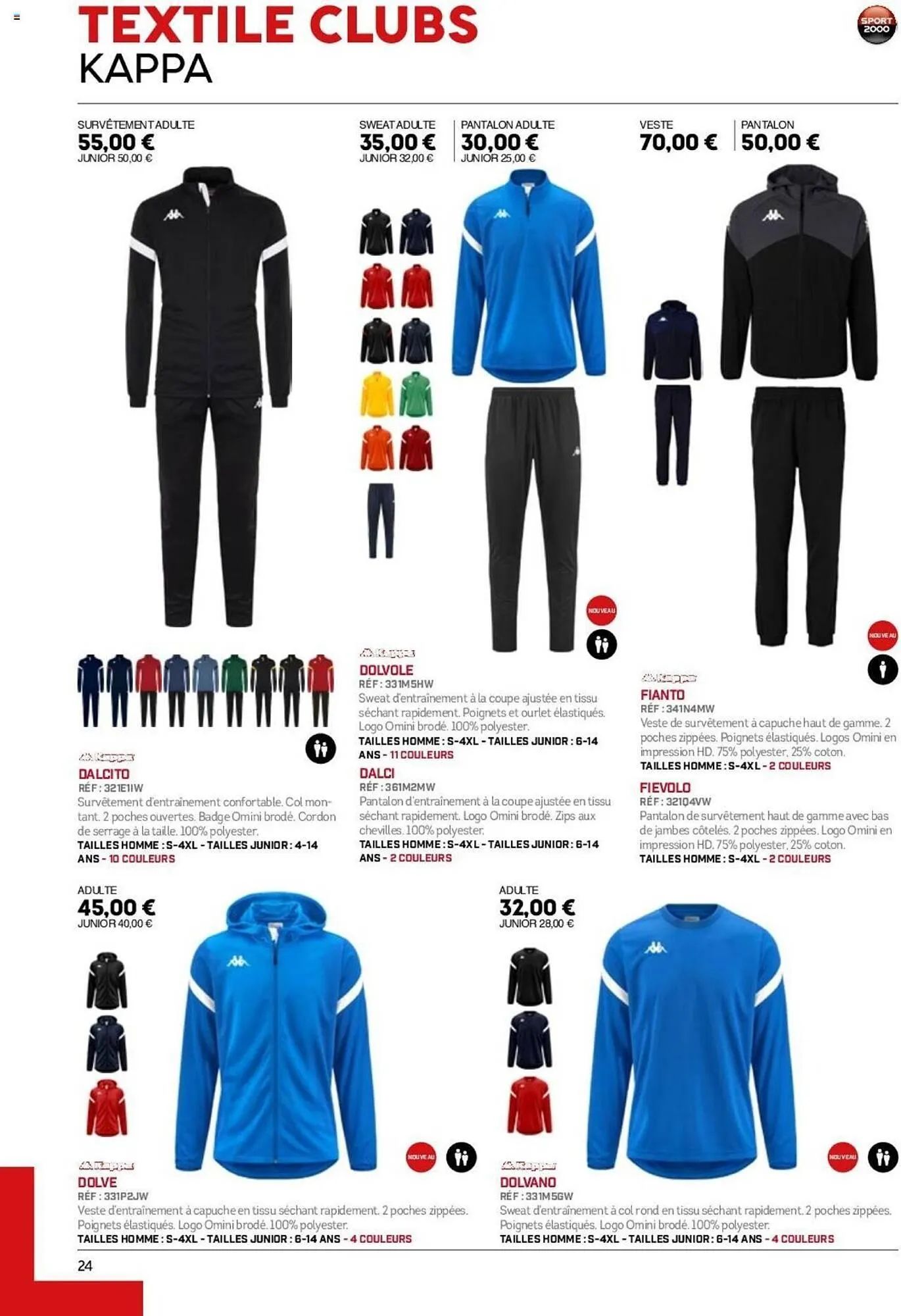 Catalogue Sport 2000 du 28 mai au 31 décembre 2025 - Catalogue page 20