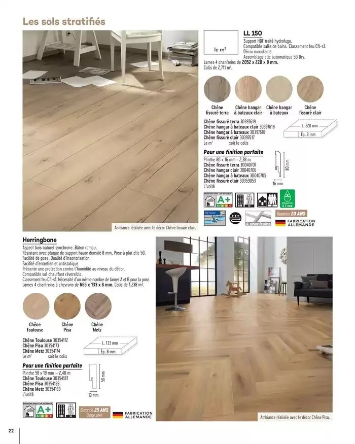Aménagents Intérieurs 2025 du 1 janvier au 31 décembre 2025 - Catalogue page 22