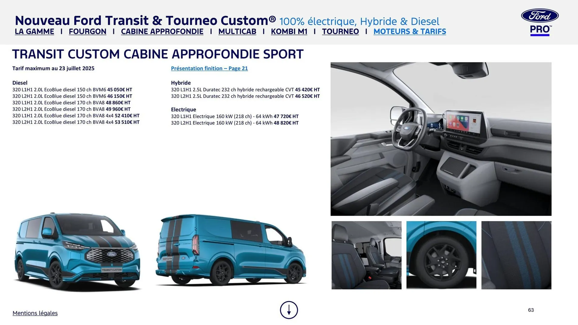 Catalogue Ford du 8 août au 8 août 2026 - Catalogue page 63