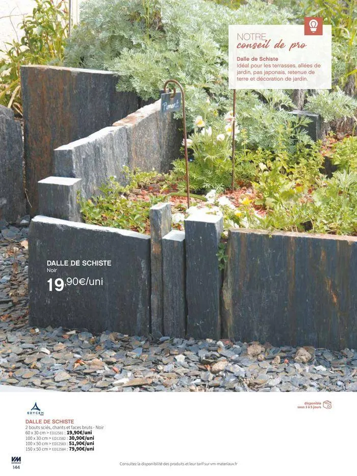 Extériéurs du 14 mars au 20 janvier 2026 - Catalogue page 144