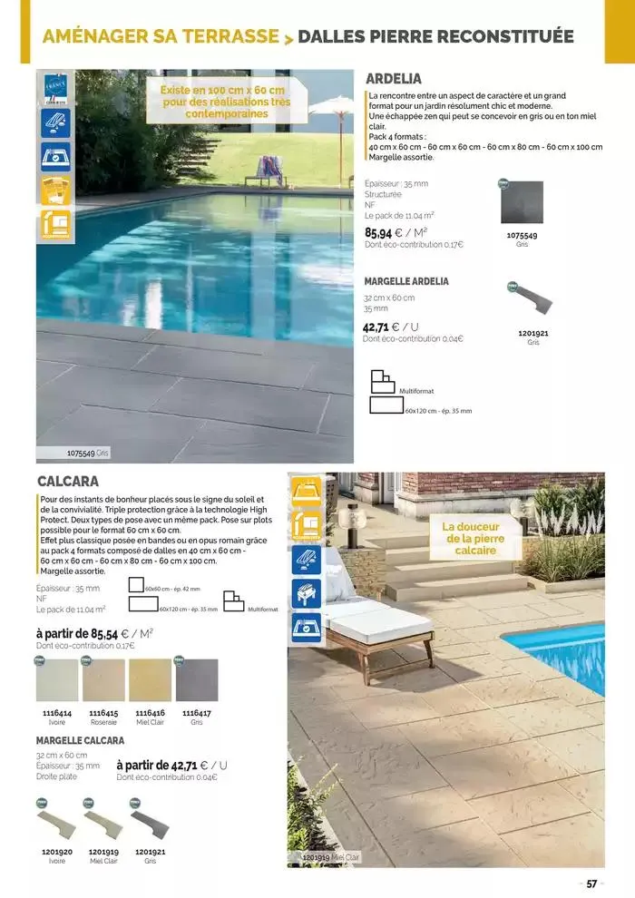 Aménagements Extérieurs 2025 du 30 avril au 31 décembre 2025 - Catalogue page 57