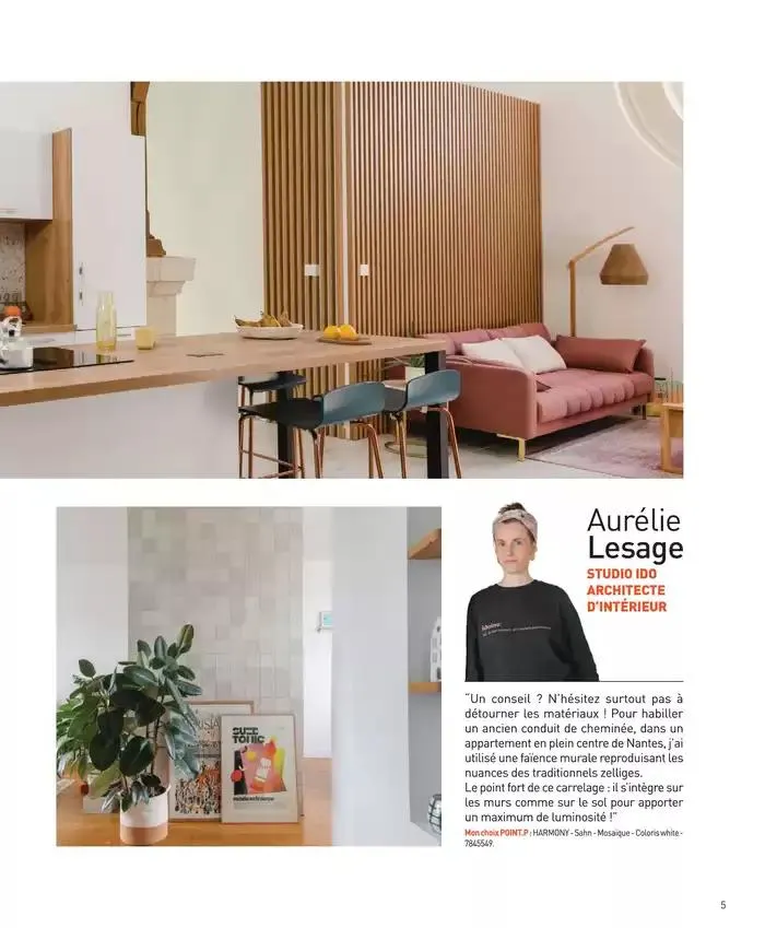 Mon carnet tendance 2025 du 4 avril au 31 décembre 2025 - Catalogue page 5