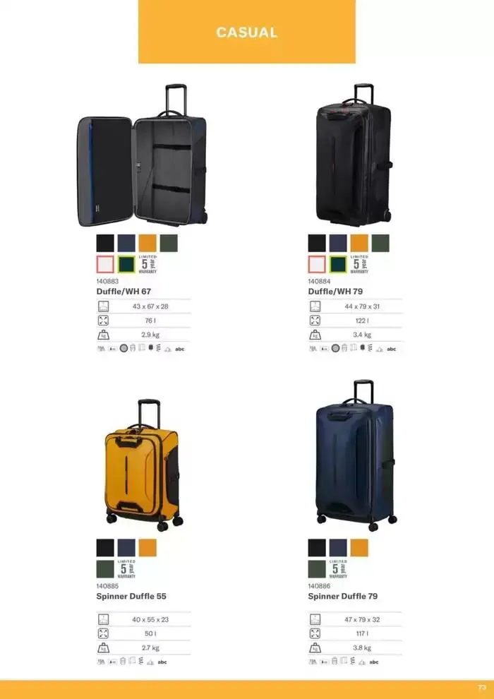 Samsonite Product catalogue 2025 du 23 décembre au 31 décembre 2025 - Catalogue page 160