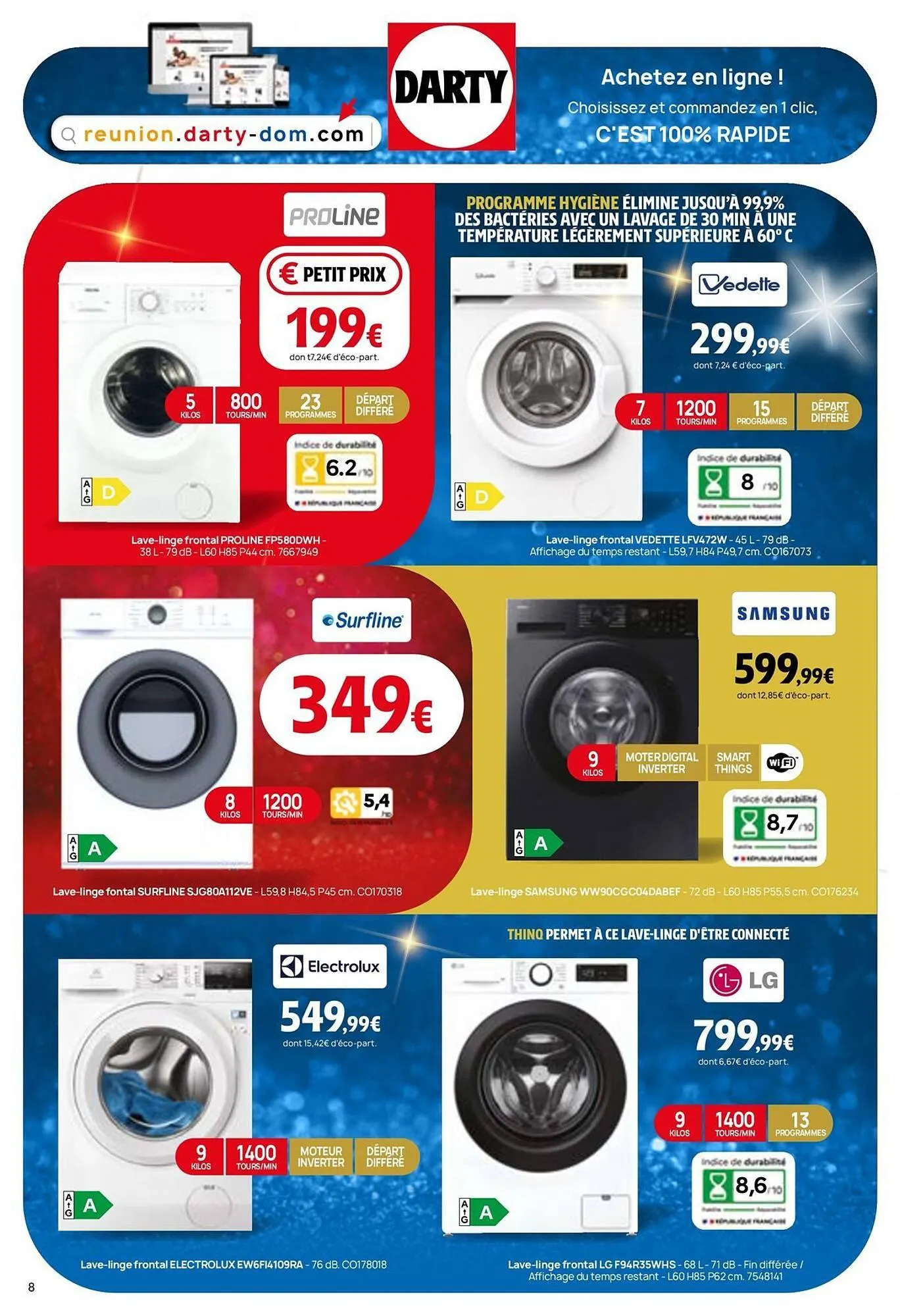 Catalogue Darty du 2 décembre au 28 décembre 2025 - Catalogue page 8