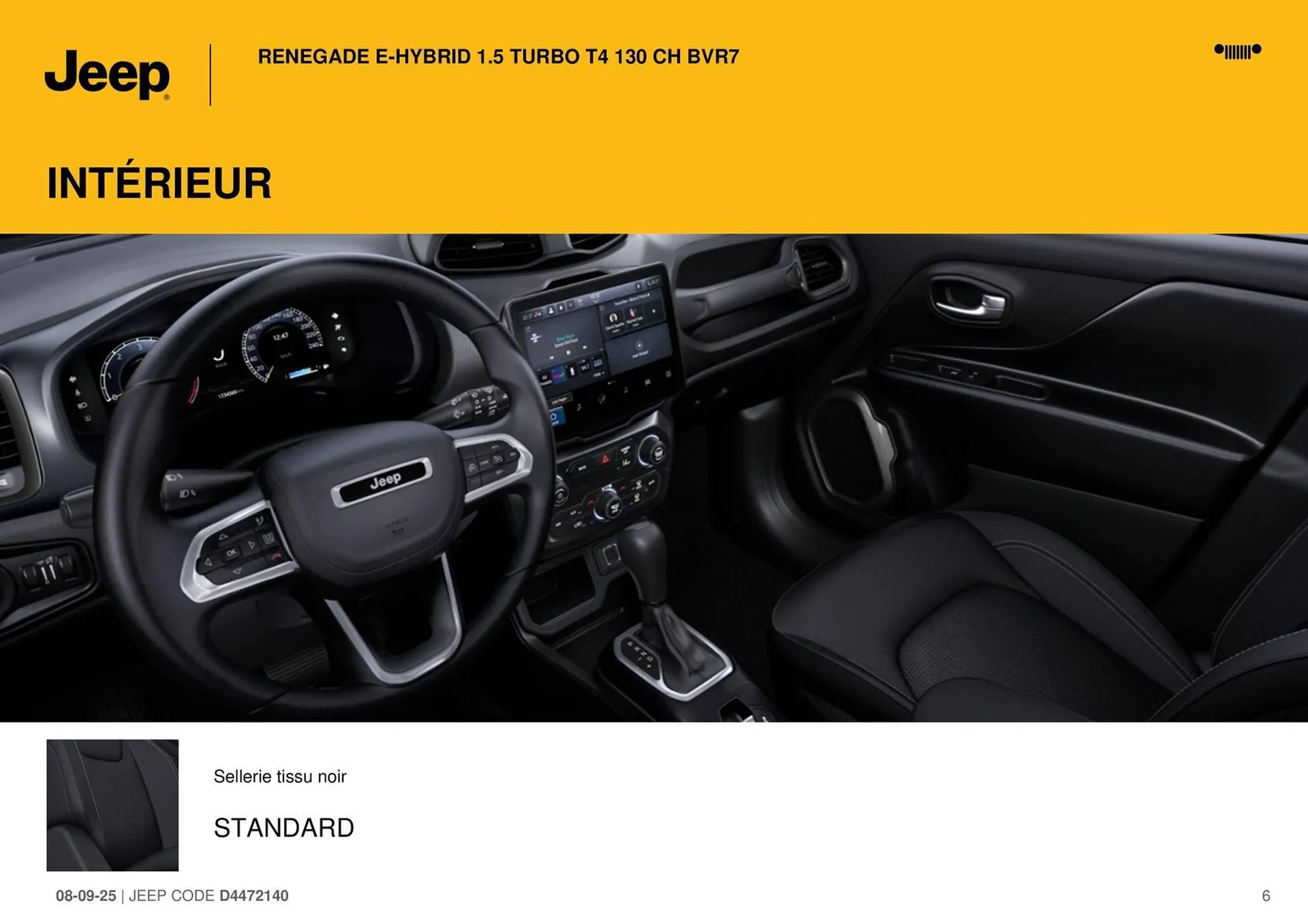 Catalogue Jeep du 8 septembre au 30 septembre 2026 - Catalogue page 6
