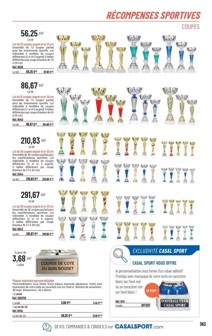 ÉQUIPEMENT SPORTIF du 6 mars au 31 décembre 2025 - Catalogue page 335