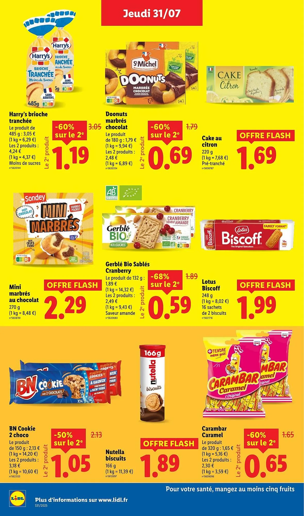 Catalogue Lidl du 31 juillet au 6 août 2025 - Catalogue page 18