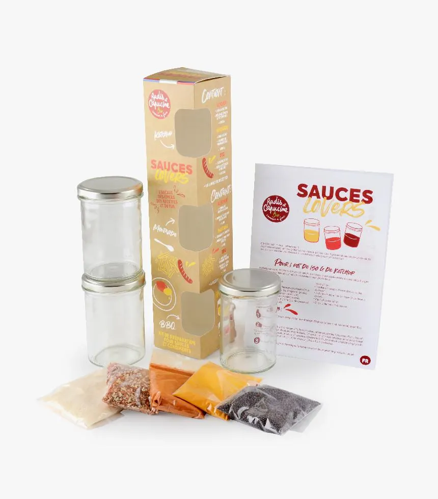 Coffret DIY 3 sauces