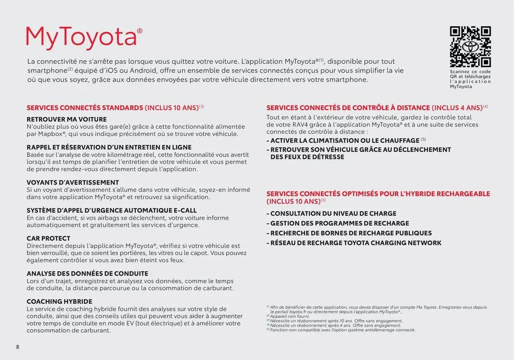 Toyota RAV4 Hybride Rechargeable du 18 juin au 18 juin 2025 - Catalogue page 8