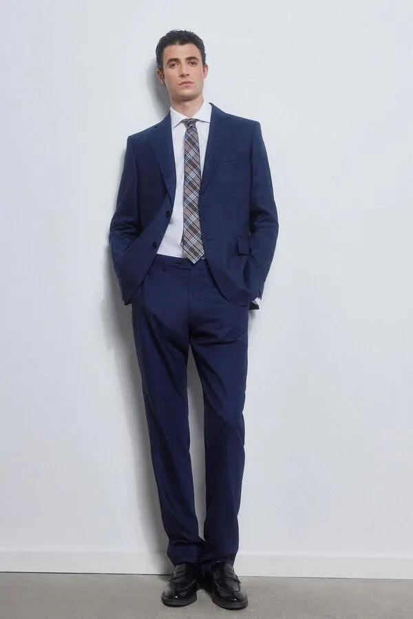 Camisa gemelos lisa non iron + antimanchas