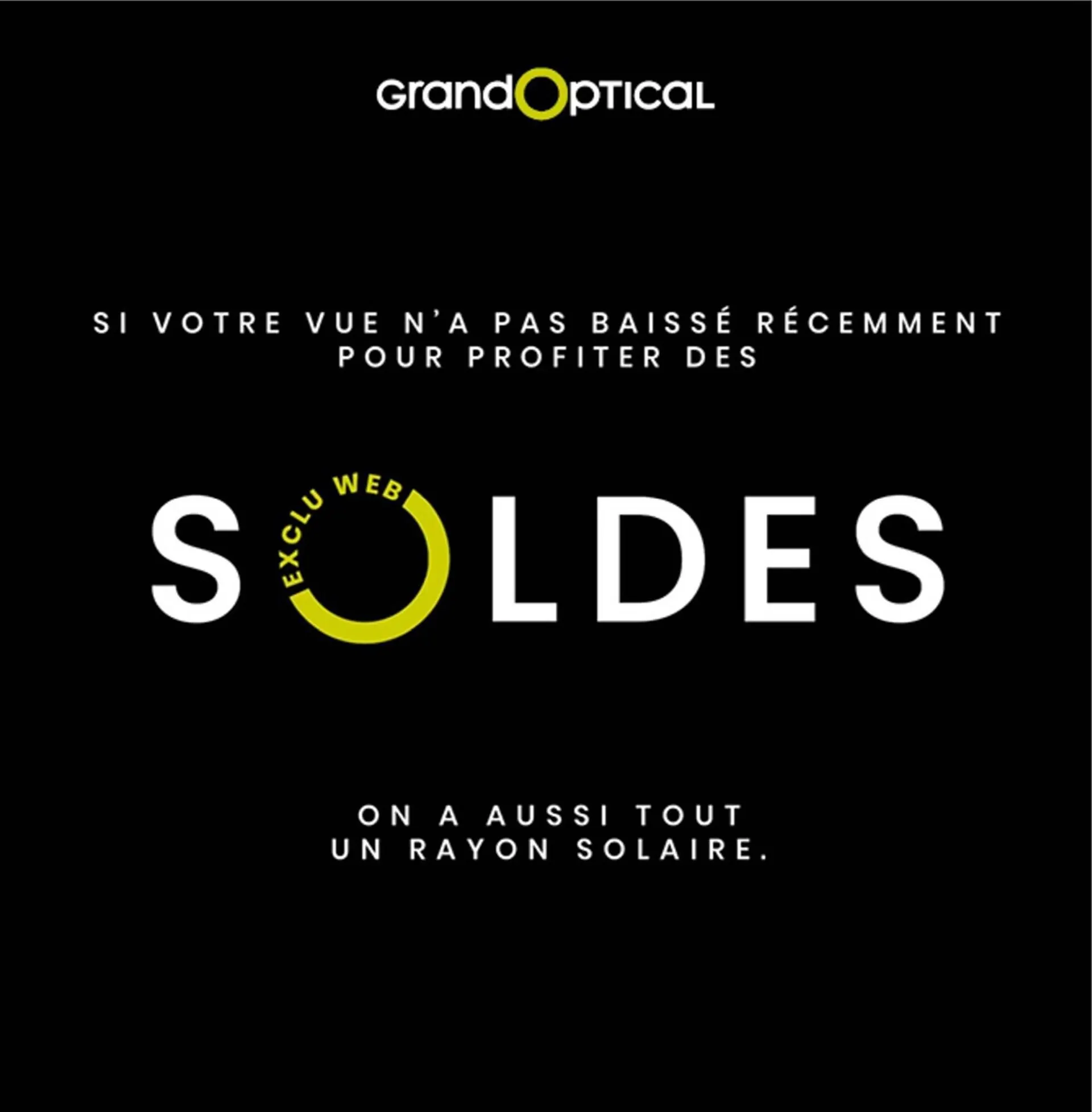 Catalogue Grand Optical - 1