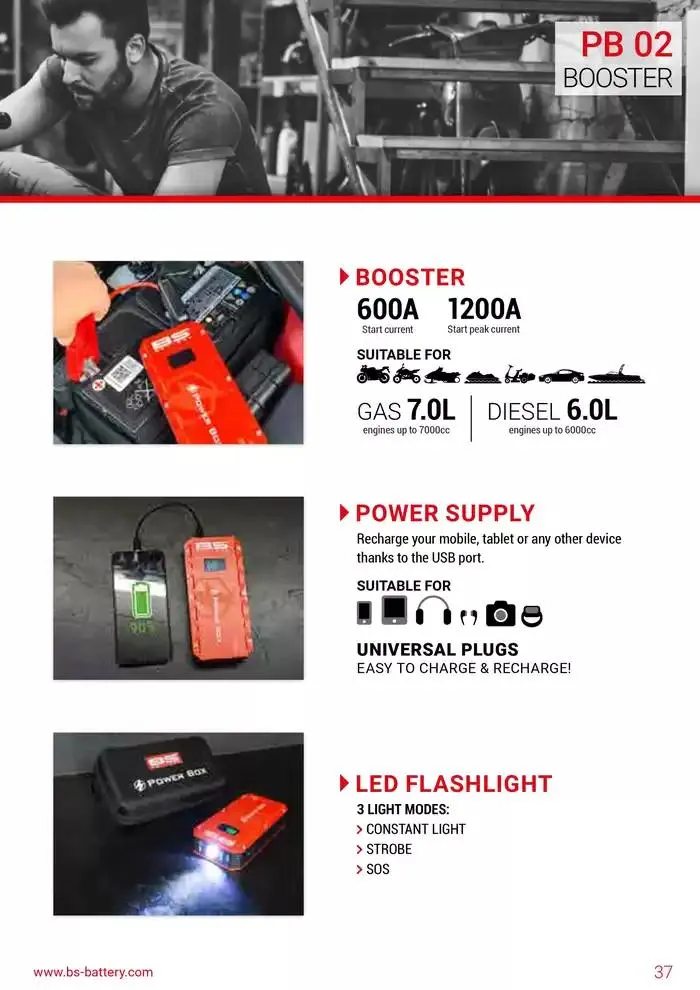 BS BATTERY 2024 du 26 mars au 31 décembre 2025 - Catalogue page 37