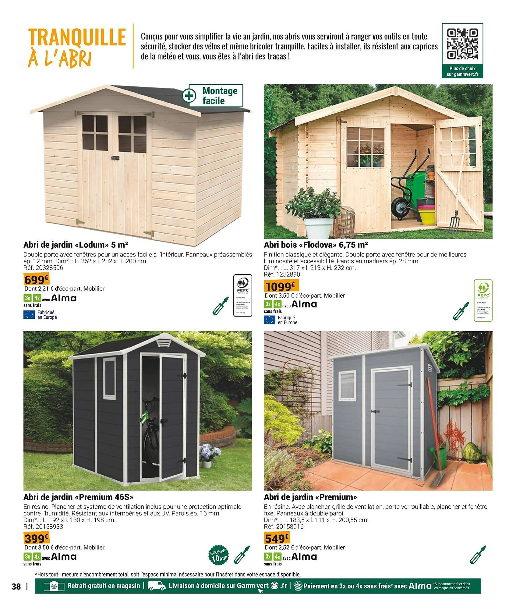 Catalogue Gamm vert du 19 mars au 1 juin 2025 - Catalogue page 38