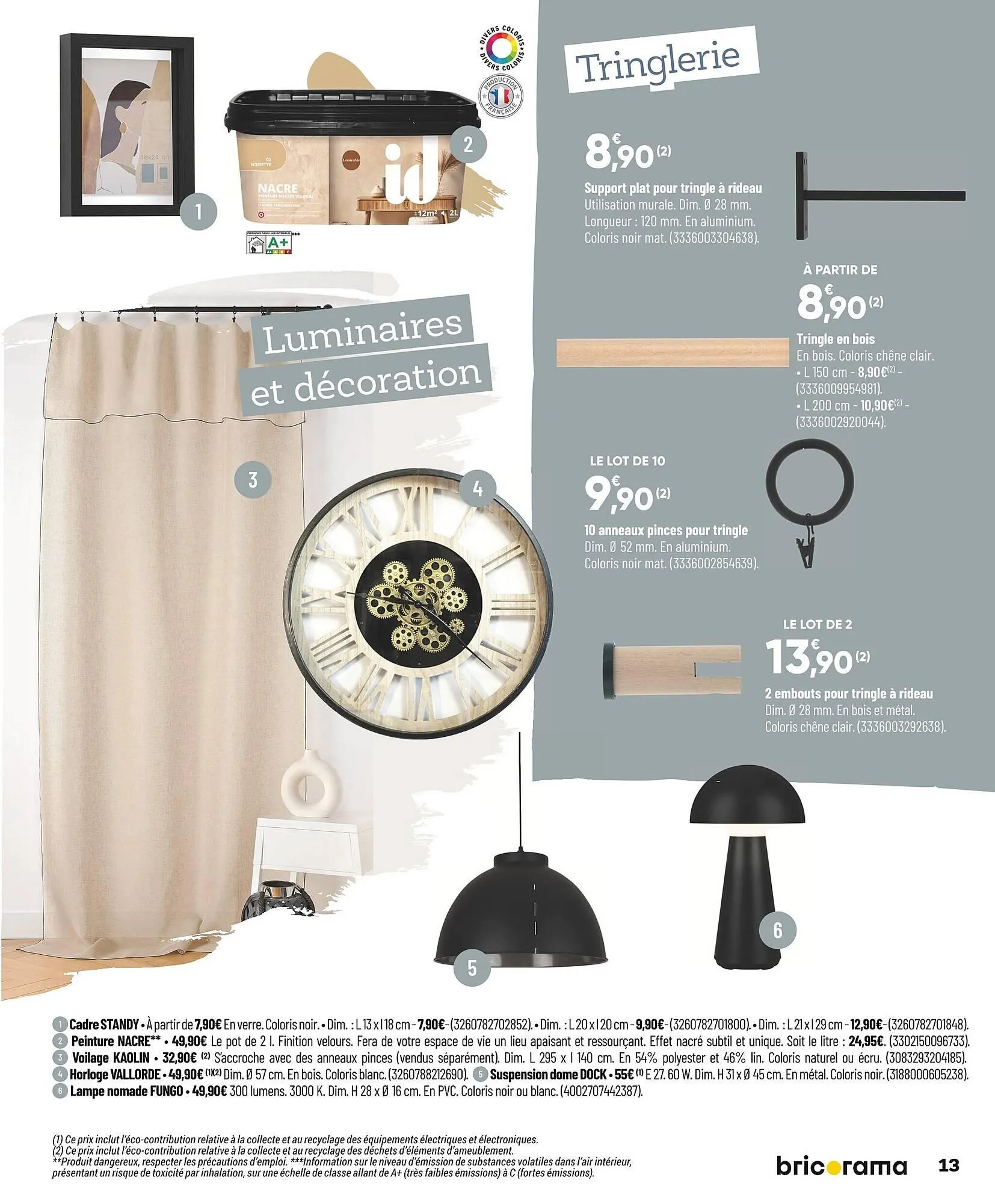 Catalogue Bricorama du 27 octobre au 7 décembre 2025 - Catalogue page 13