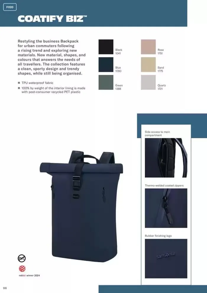 Samsonite Product catalogue 2025 du 23 décembre au 31 décembre 2025 - Catalogue page 187