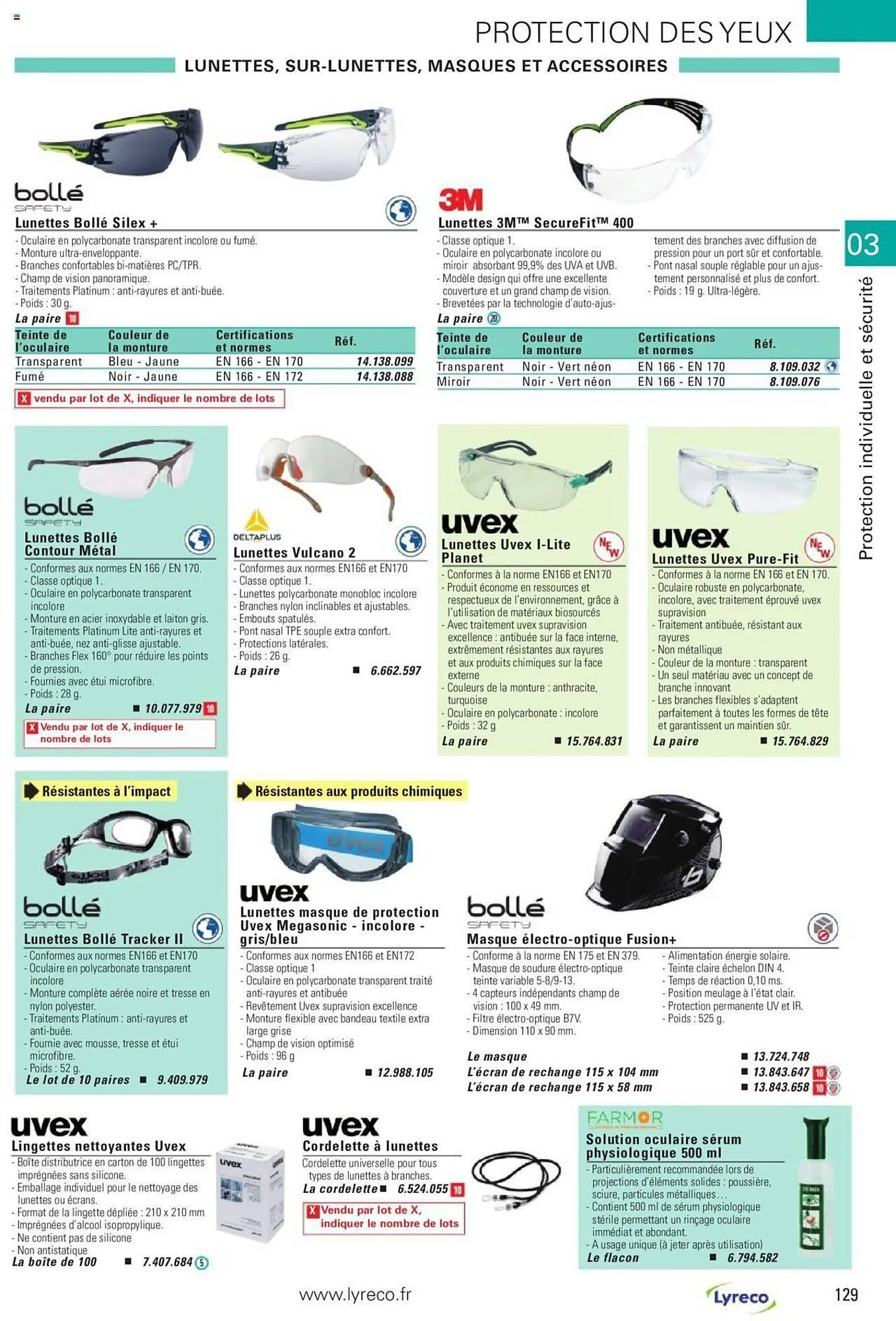 Catalogue Lyreco du 15 mai au 31 décembre 2023 - Catalogue page 129