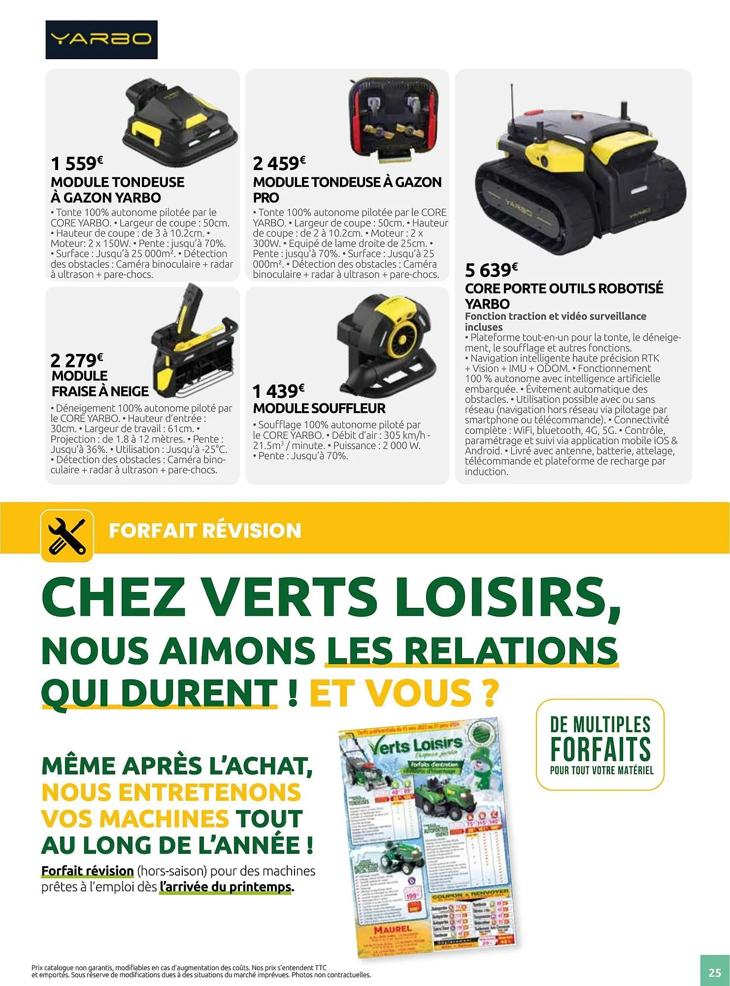 Catalogue Verts Loisirs du 18 mars au 30 mai 2026 - Catalogue page 25