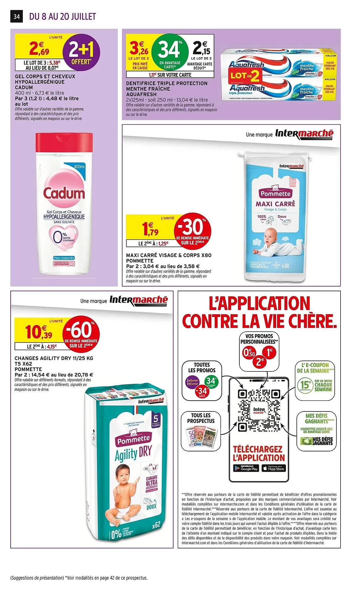 Catalogue Intermarché du 8 juillet au 20 juillet 2025 - Catalogue page 34