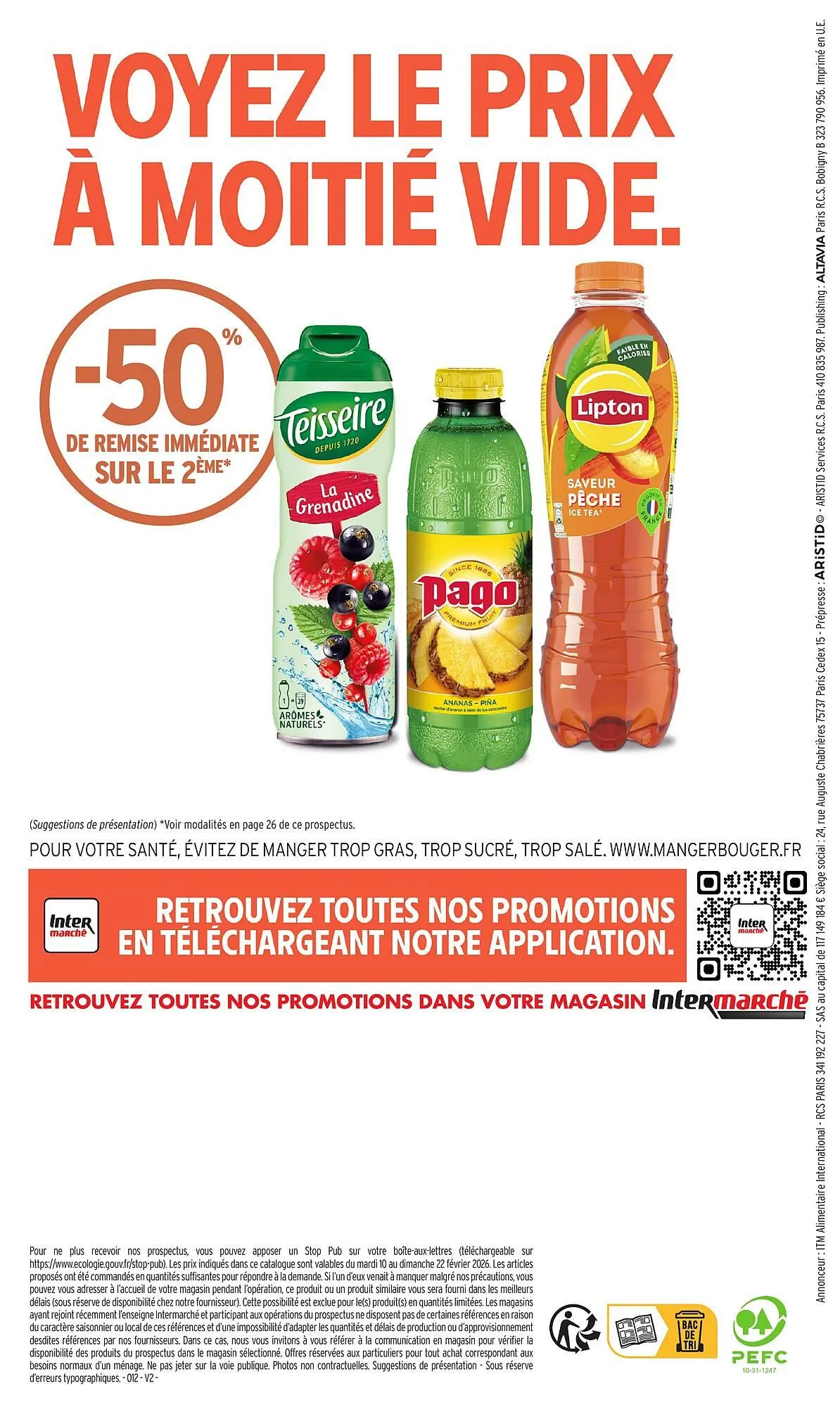 Catalogue Intermarché du 10 février au 22 février 2026 - Catalogue page 36