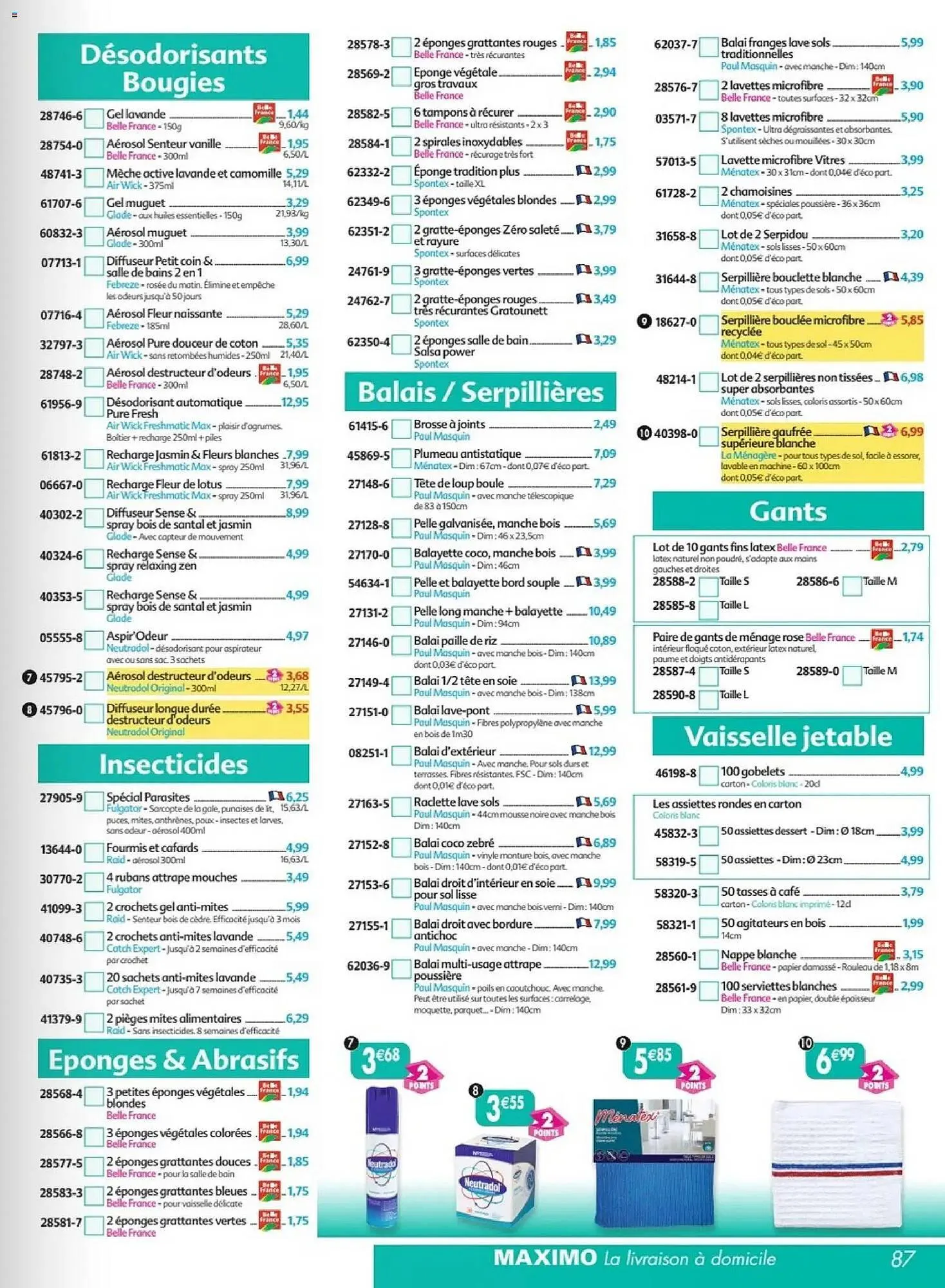 Catalogue Maximo du 24 décembre au 22 janvier 2026 - Catalogue page 87