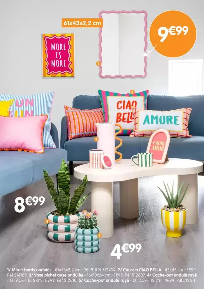 Décoration Printemps/Été du 2 avril au 19 août 2025 - Catalogue page 4