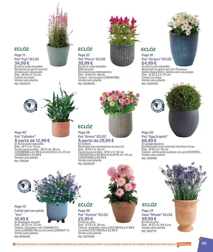 BARBEUC, SIESTE, PÉTANQUE PLACE À LA DÉTENTE du 27 février au 23 juin 2025 - Catalogue page 100