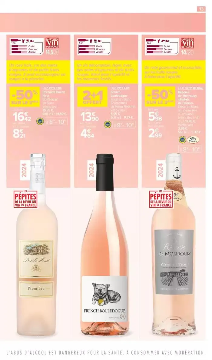 FOIRE AUX VINS, LE GUIDE DES BONS PLANS du 11 mars au 23 mars 2025 - Catalogue page 13