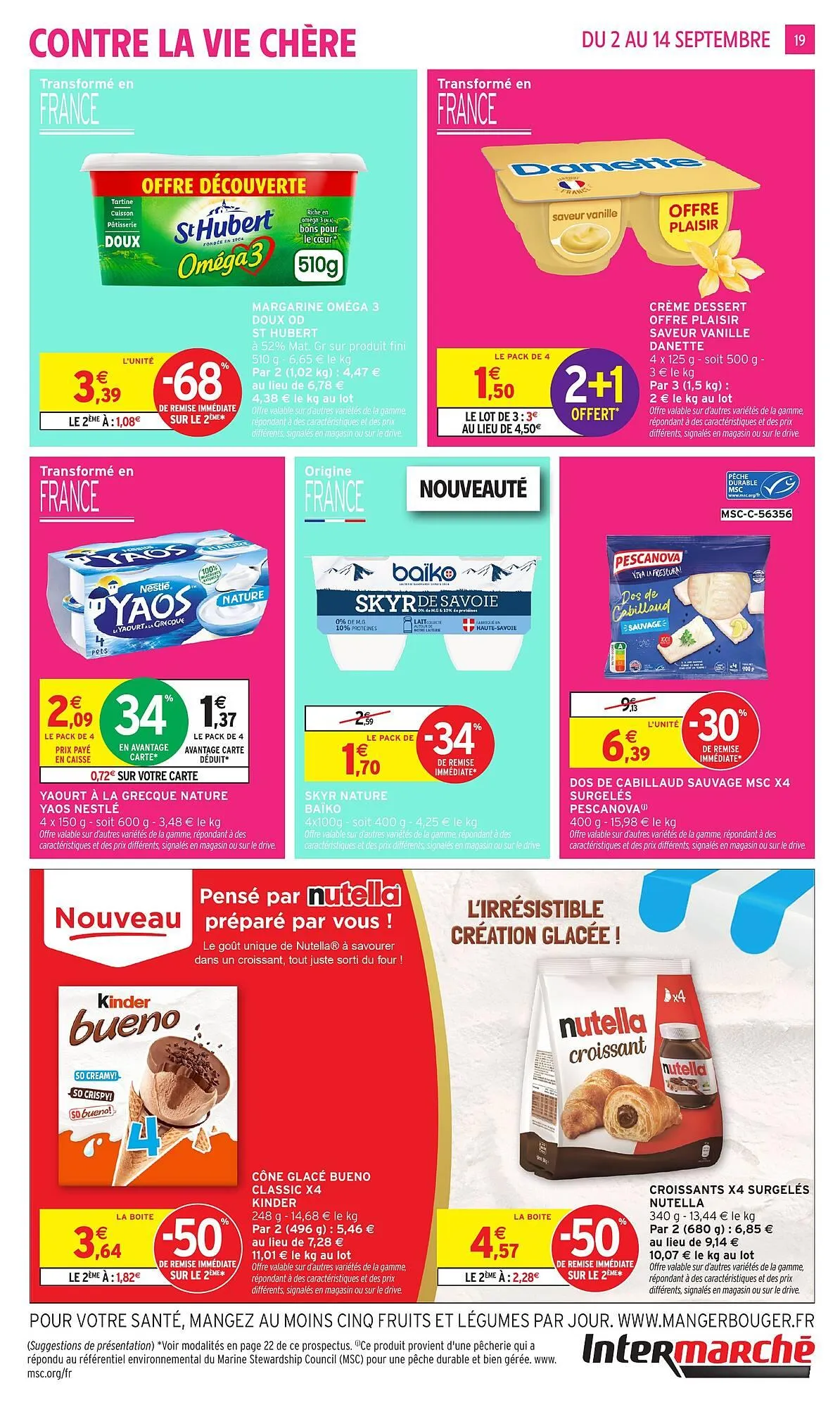 Catalogue Intermarché du 2 septembre au 14 septembre 2025 - Catalogue page 19